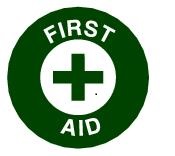 First Aid Helmet Label